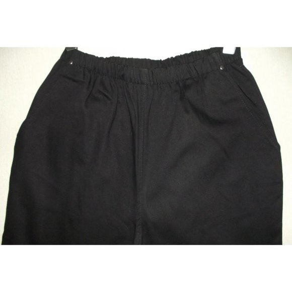 Denim+Company (d&co)Black Bermuda Shorts XXS x11"pull-on elastic high rise waist - Picture 2 of 10